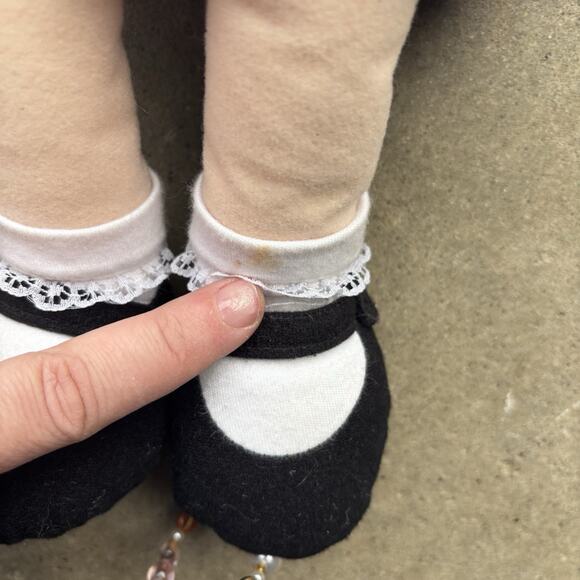 Madame Alexander Plush Madeline 18" Doll 2006 with Coat Adorable School Girl - Picture 3 of 6